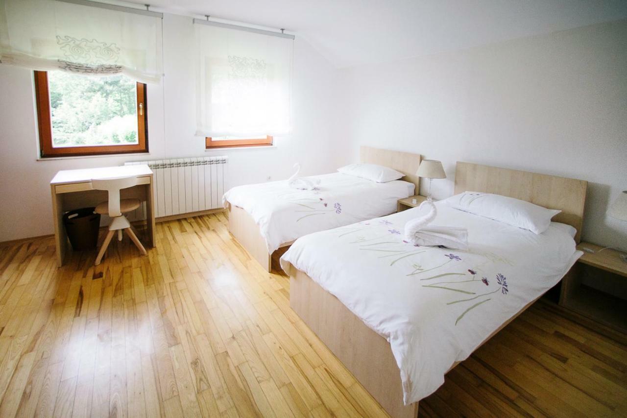 Apartmán Hisa Krivopeta Kobarid Exteriér fotografie