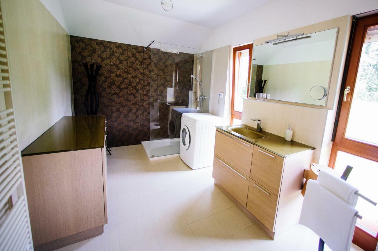Apartmán Hisa Krivopeta Kobarid Exteriér fotografie